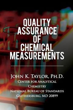 portada Quality Assurance Of Chemical Measurements (en Inglés)