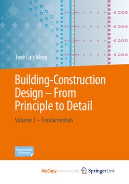 portada Building Construction - From Principle to Detail: Volume 1 - Fundamentals