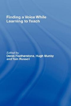 portada finding a voice while learning to teach