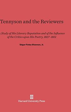 portada Tennyson and the Reviewers (en Inglés)