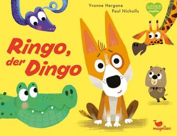 portada Ringo, der Dingo: Ein Bilderbuch Über Einen Australischen Haushund, der Angst Hat, Allein zu Sein (en Alemán)