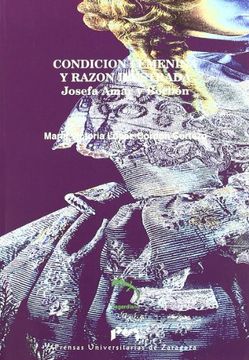 portada Condición Femenina y Razón Ilustrada: Josefa Amar y Borbón (Sagardiana)