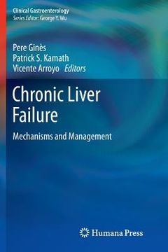 portada Chronic Liver Failure: Mechanisms and Management