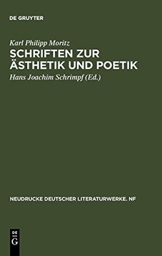portada Schriften zur Ästhetik und Poetik 