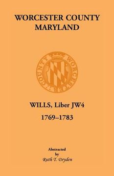 portada Worcester Will Books, Liber Jw4. 1769-1783 (en Inglés)