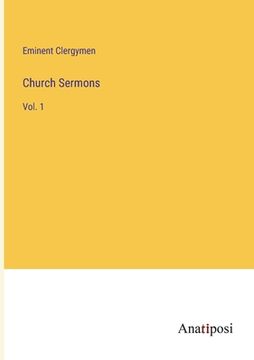 portada Church Sermons: Vol. 1 (en Inglés)