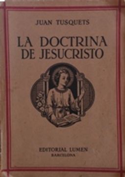 portada LA DOCTRINA DE JESUCRISTO