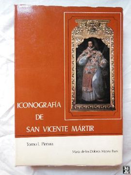portada Iconografia de san Vicente Martir Pintura