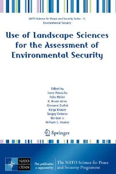 portada use of landscape sciences for the assessment of environmental security (en Inglés)