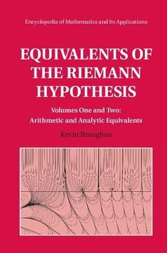 portada Equivalents of the Riemann Hypothesis (Encyclopedia of Mathematics and its Applications) (en Inglés)