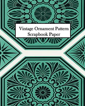 portada Vintage Ornament Pattern Scrapbook Paper (en Inglés)