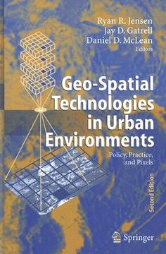 portada geo-spatial technologies in urban environments: policy, practice, and pixels