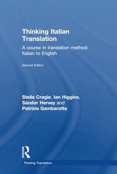 portada Thinking Italian Translation (Thinking Translation) (en Inglés)
