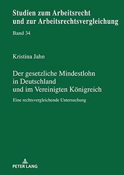 portada Der Gesetzliche Mindestlohn in Deutschland und im Vereinigten Koenigreich (en Alemán)