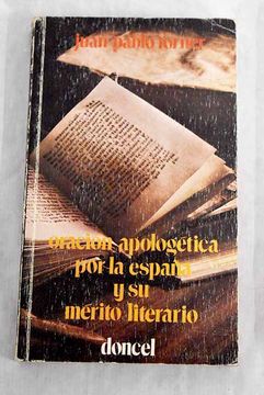 portada Oracion Apologetica por la España y su Merito Literario