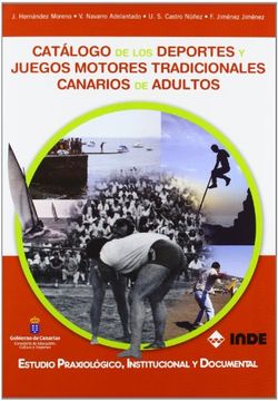 portada Catalogo De Los Deportes Y Juegos Motores Tradicionales Canarios Adultos (in Spanish)