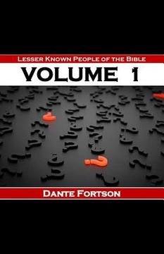 portada Lesser Known People of The Bible: Volume 1 (en Inglés)