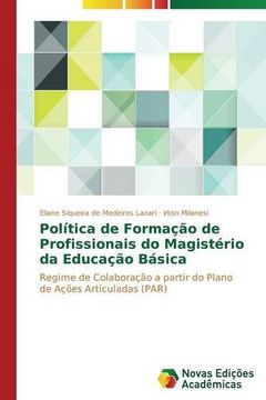 portada Política de Formação de Profissionais do Magistério da Educação Básica
