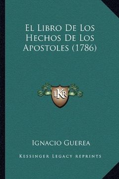 portada El Libro de los Hechos de los Apostoles (1786)