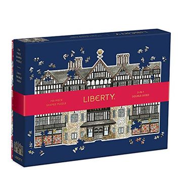 portada Liberty London Tudor Building 750 Piece Shaped Puzzle (en Inglés)