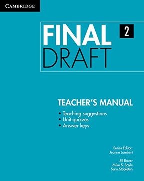 portada Final Draft Level 2 Teacher s Manual (in English)