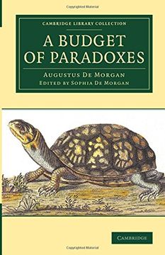 portada A Budget of Paradoxes (Cambridge Library Collection - Mathematics) 