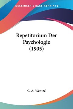 portada Repetitorium Der Psychologie (1905) (in German)