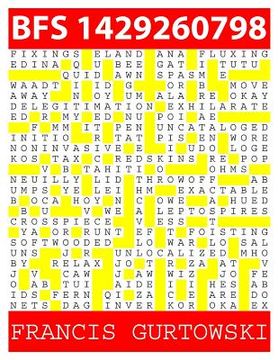 portada Bfs 1429260798: A BFS Puzzle (en Inglés)