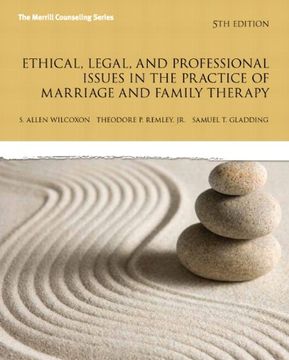 portada Ethical, Legal, and Professional Issues in the Practice of Marriage and Family Therapy, Updated (5Th Edition) (New 2013 Counseling Titles) (en Inglés)