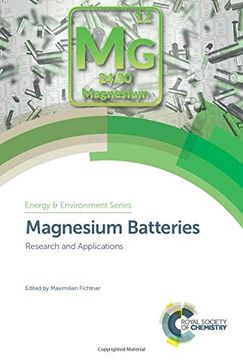 portada Magnesium Batteries: Research and Applications (Energy and Environment Series) (en Inglés)