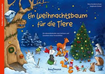 portada Ein Weihnachtsbaum für die Tiere: Ein Adventskalender zum Vorlesen und Gestalten Eines Fensterbildes (en Alemán)