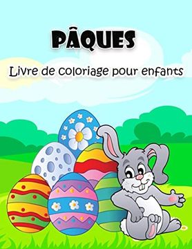 portada Livre de Coloriage de Pã¢Ques Pour les Enfants 