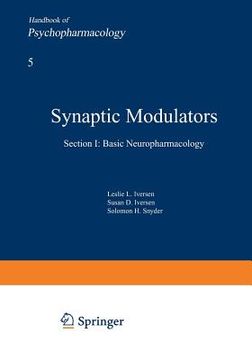 portada Synaptic Modulators (en Inglés)
