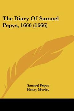 portada diary of samuel pepys, 1666 (1666)