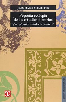 portada Pequeña Ecologia de los Estudios Literarios