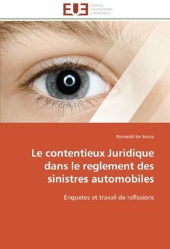 portada Le Contentieux Juridique Dans Le Reglement Des Sinistres Automobiles