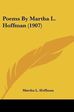 portada poems by martha l. hoffman (1907)