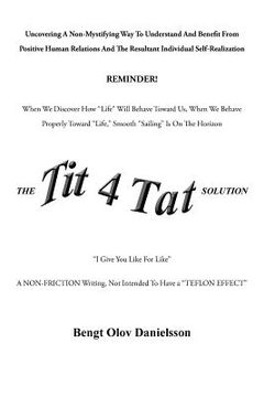 portada The Tit 4 Tat Solution (en Inglés)