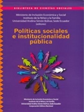 portada Políticas sociales e institucionalidad pública