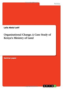 portada Organisational Change. A Case Study of Kenya's Ministry of Land