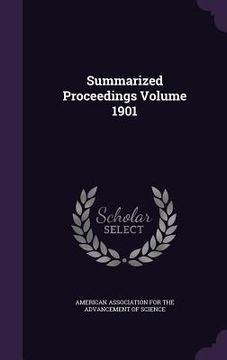 portada Summarized Proceedings Volume 1901 (en Inglés)