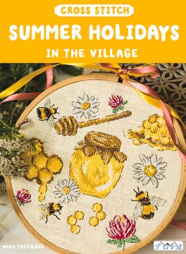 portada Cross Stitch: Summer Holidays: 28 Summer Themed Cross Stitch Projects (en Inglés)