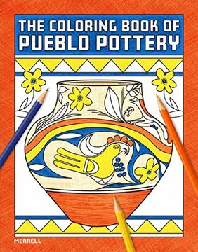 portada The Coloring Book of Pueblo Pottery (in English)