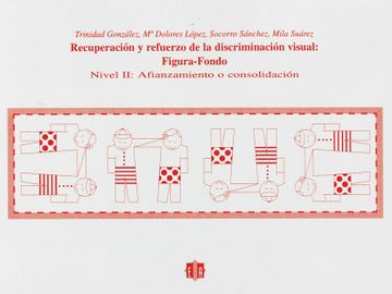 portada Recuperación y Refuerzo de la Discriminación Visual: Figura-Fondo. Nivel 2 (in Spanish)