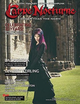 portada Carpe Nocturne Magazine Fall 2015: : Volume X Fall 2015