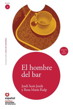 portada Leer en Español Nivel 2 Hombre del bar + cd (in Spanish)