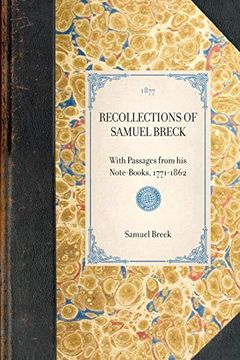 portada Recollections of Samuel Breck (en Inglés)