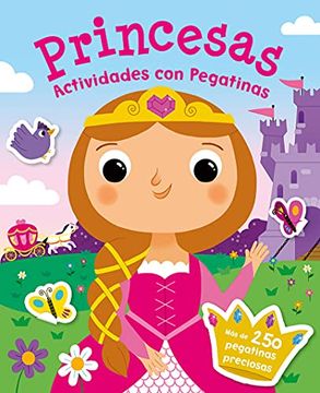 portada Princesas. Actividades con Pegatinas (in Spanish)