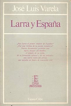 portada Larra y España