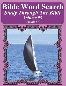 portada Bible Word Search Study Through The Bible: Volume 93 Isaiah #1 (en Inglés)
